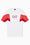 T-shirt girocollo Summer Block in jersey di cotone