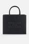 Tote media con impunture a contrasto<BR/> BS09A 51E2110 Elisabetta Franchi 