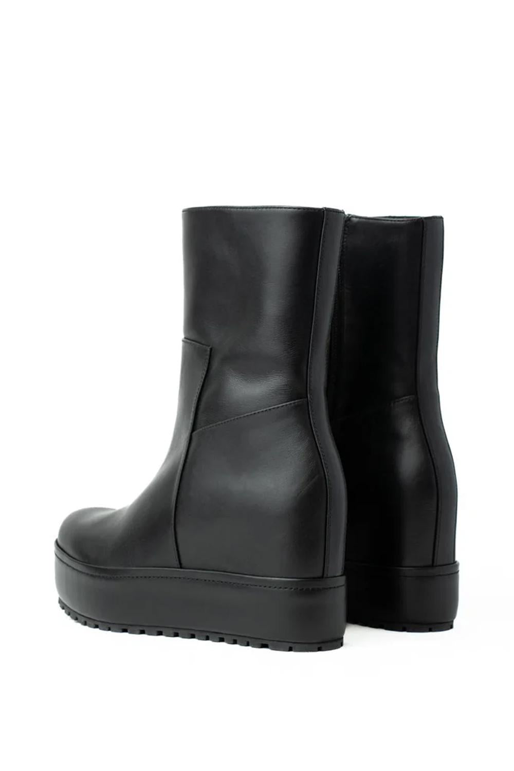 Stivale Disa Track Nappalux con Chiusura Zip Laterale DISA TRACK BLACK Paloma Barcelò 