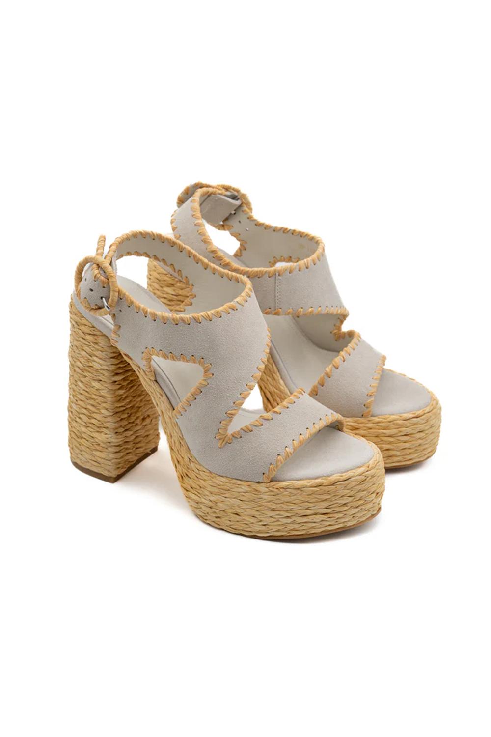 Sandalo WANDA in pelle al 100% WANDA /OFF WHITE Paloma Barcelò 