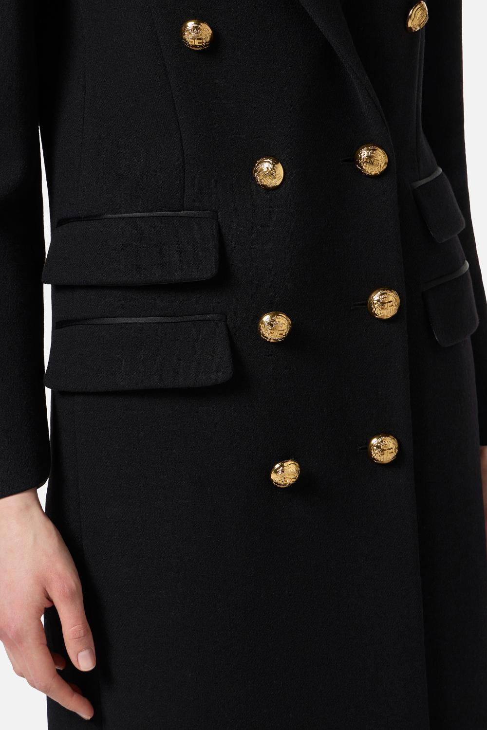 Cappotto in panno di lana<BR/> CP002 56E2110 Elisabetta Franchi 