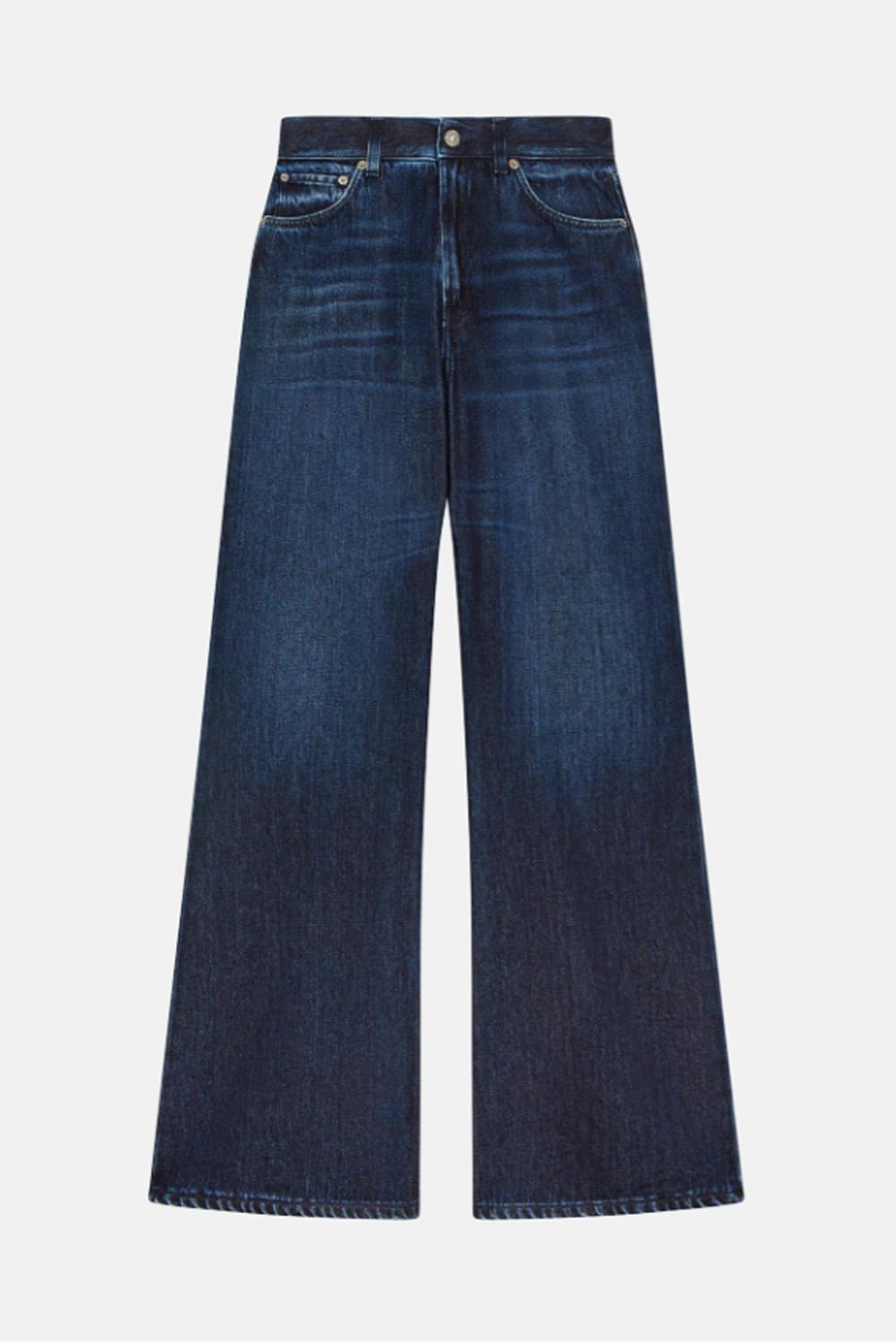 Jeans Amber wide leg DP619 DF0310D-LI9800 Dondup 