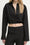 Poplin crop shirt<br>
