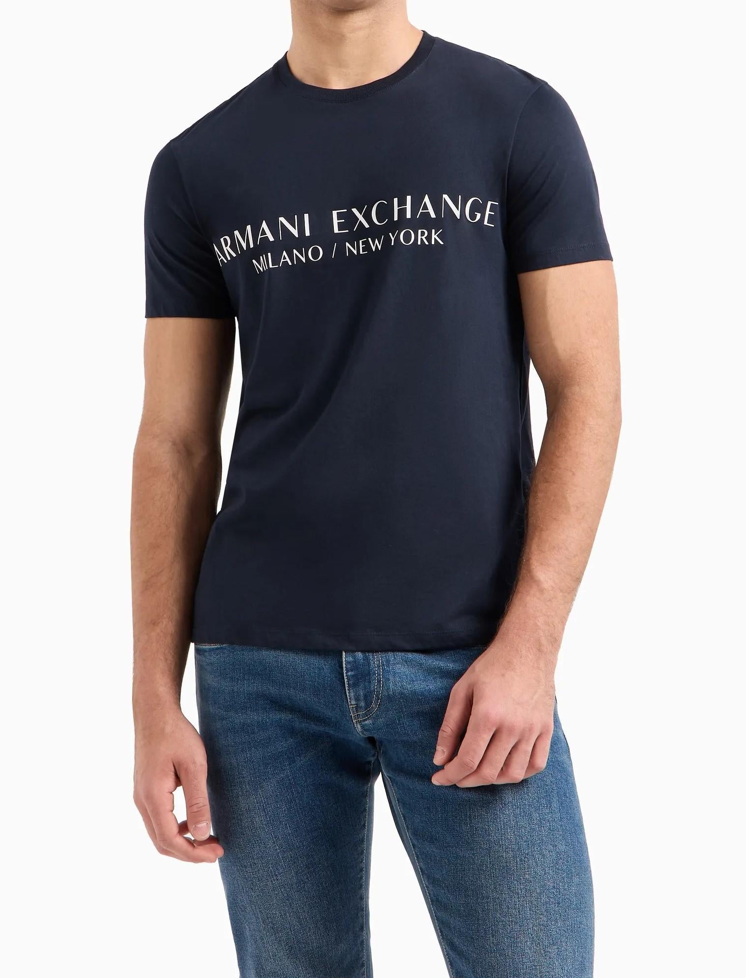 T-Shirt in Cotone con Logo 8NZT72 Z8H4Z1510 Armani Exchange 