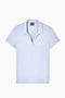 Polo a maniche corte Evolution in misto cotone e modal 7W000266 AF12500U9309 EA7 Emporio Armani 
