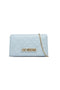 Pochette trapuntata Love Moschino con logo lettering oro e catena JC4079PP1O LA0701 Love Moschino 
