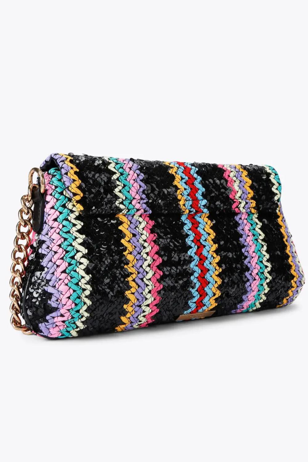 Long Kensington bag<BR/> 4372909999 BLK/OTHERS Kurt Geiger London 