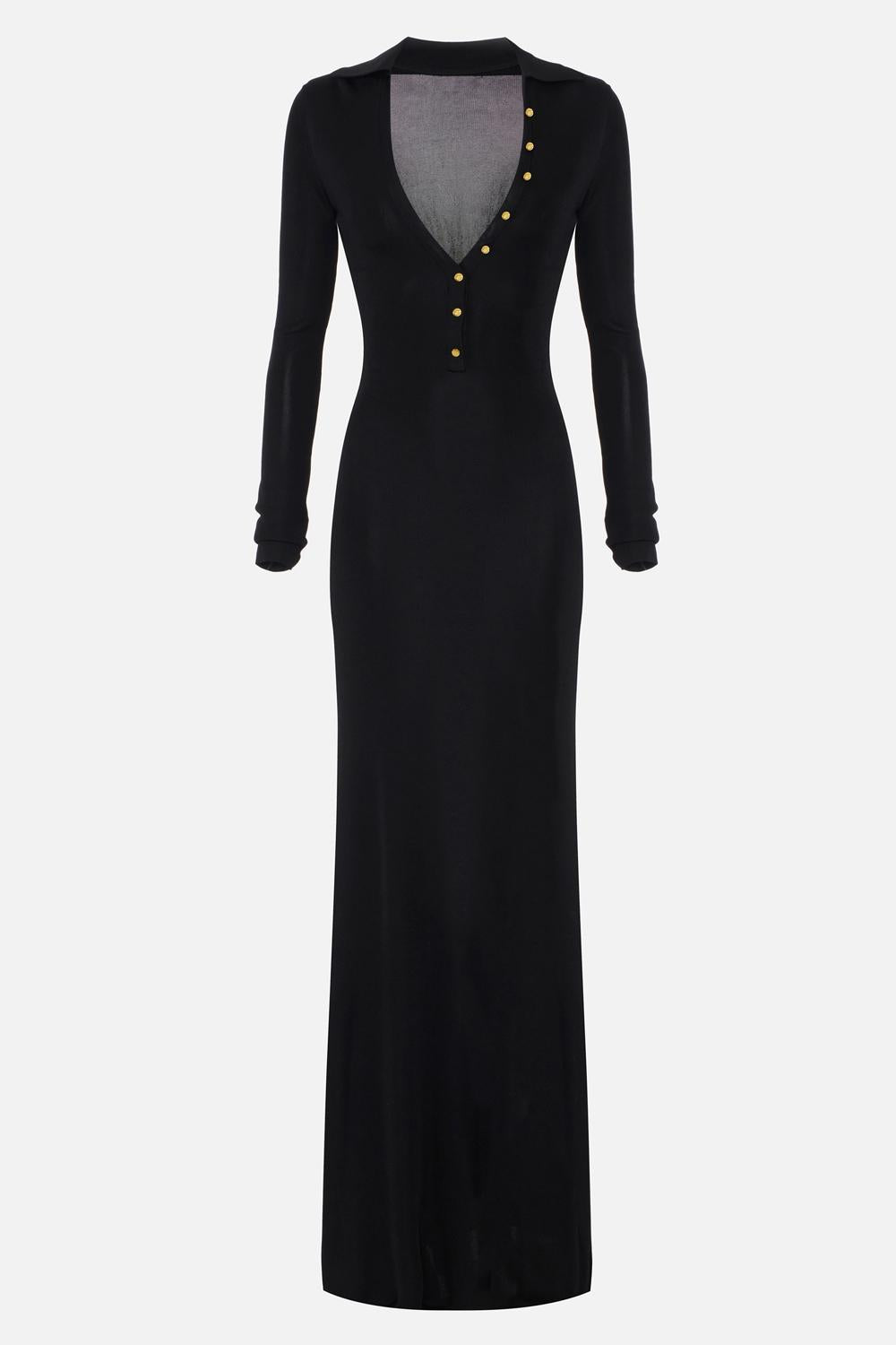 Abito Red Carpet in viscosa AM39S 58E2110 Elisabetta Franchi 