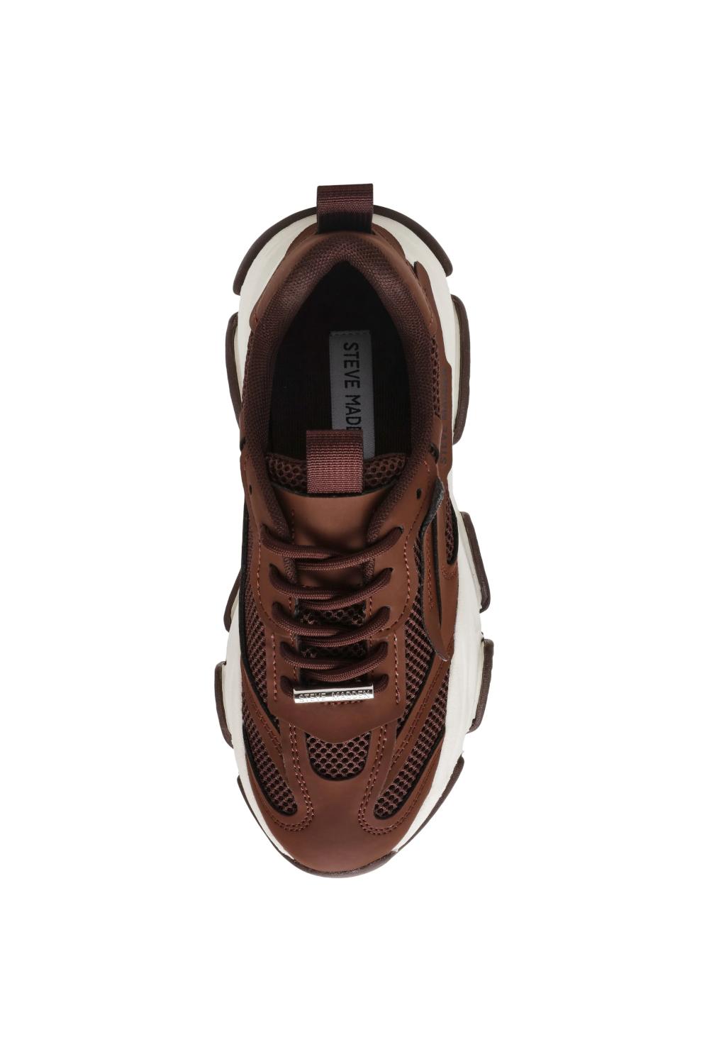 STEVE MADDEN Possesion-E Sneaker Ground Coffee<BR/> POSSESSION-E- /COFFEE Steve Madden 