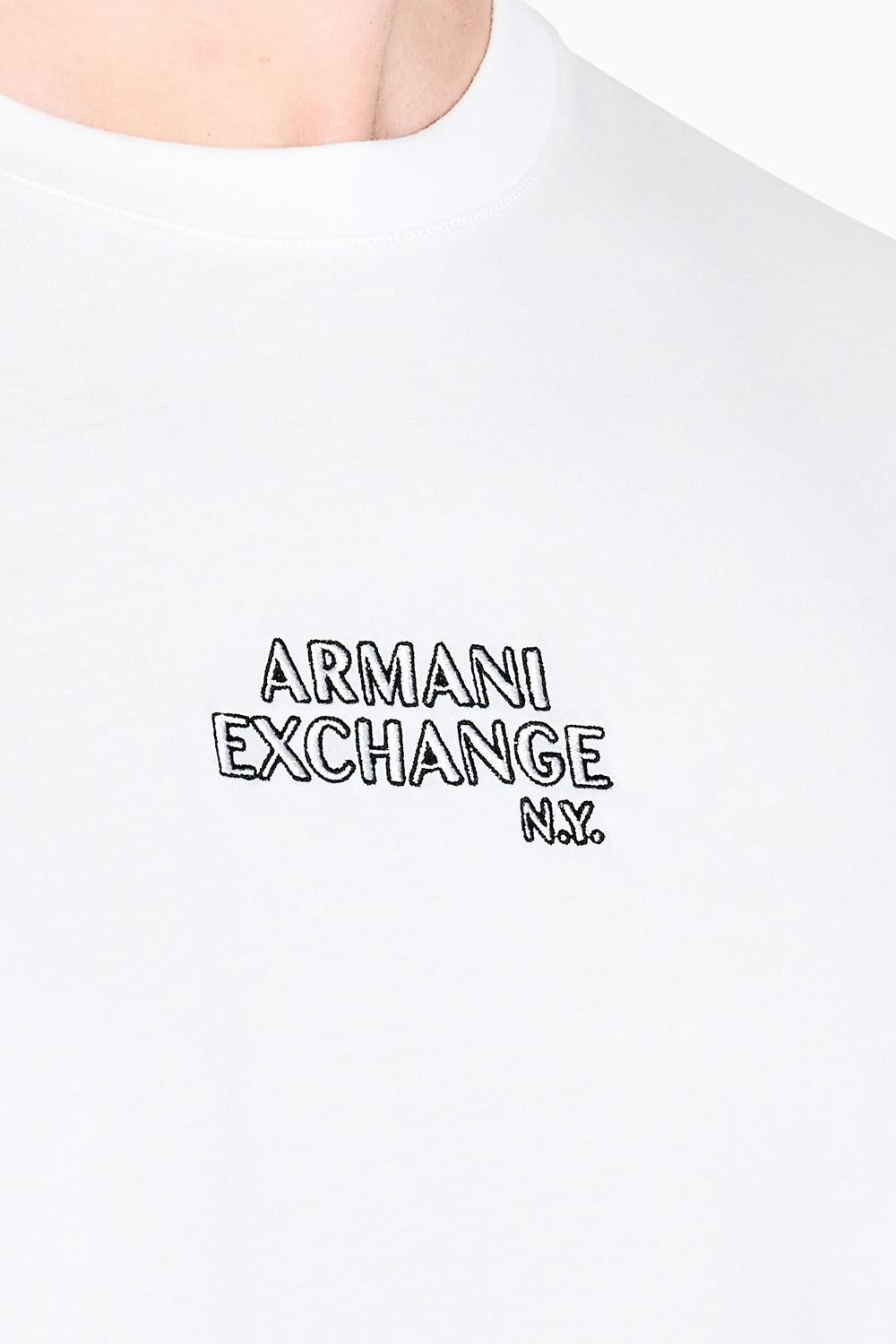 T-Shirt Regular Fit in Jersey con logo XM001784 AF10356U0009 Armani Exchange 