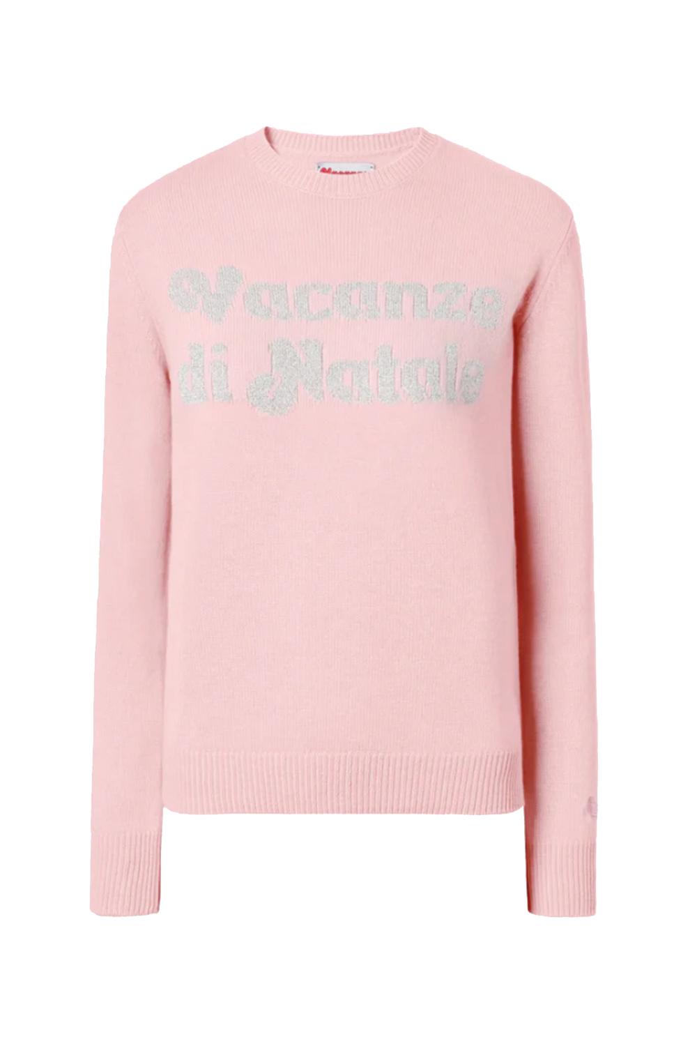 Maglione Girocollo "New Queen" in Lana e Cashmere QUE0010 /02349I Mc2 Saint Barth 