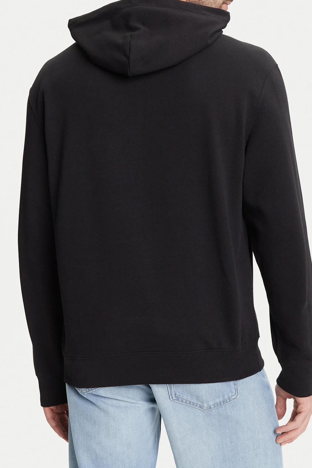 Felpa con Cappuccio in Cotone con Logo LV04RC293G UB1 Calvin Klein 