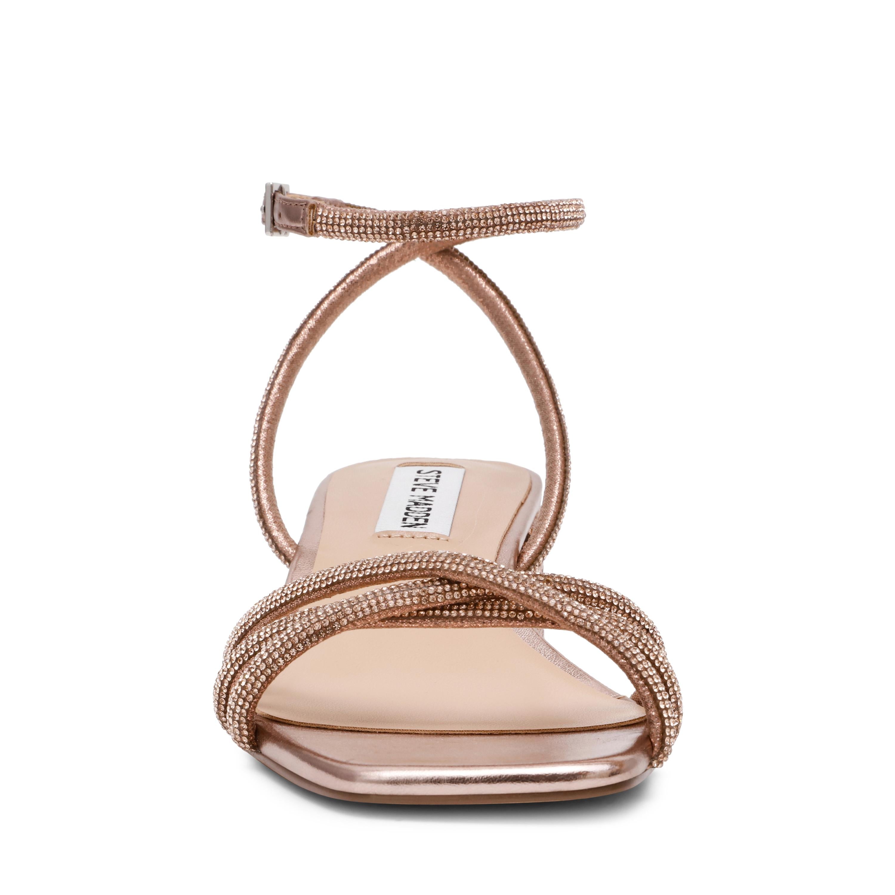 SANDALO CERENA TACCO LARGO CERENA ROSE GOLD Steve Madden 