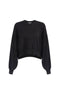 Felpa in cotone con logo<BR/> MD005 51E2110 Elisabetta Franchi 