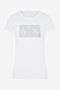 T-shirt slim fit con logo con strass Armani Exchange<BR/> 8NYTDL YJ73Z6110 Armani Exchange 