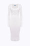 ABITO IN MAGLIA A TUBINO CON STRASS<BR/> RF5117 MS99E10602 Blugirl 