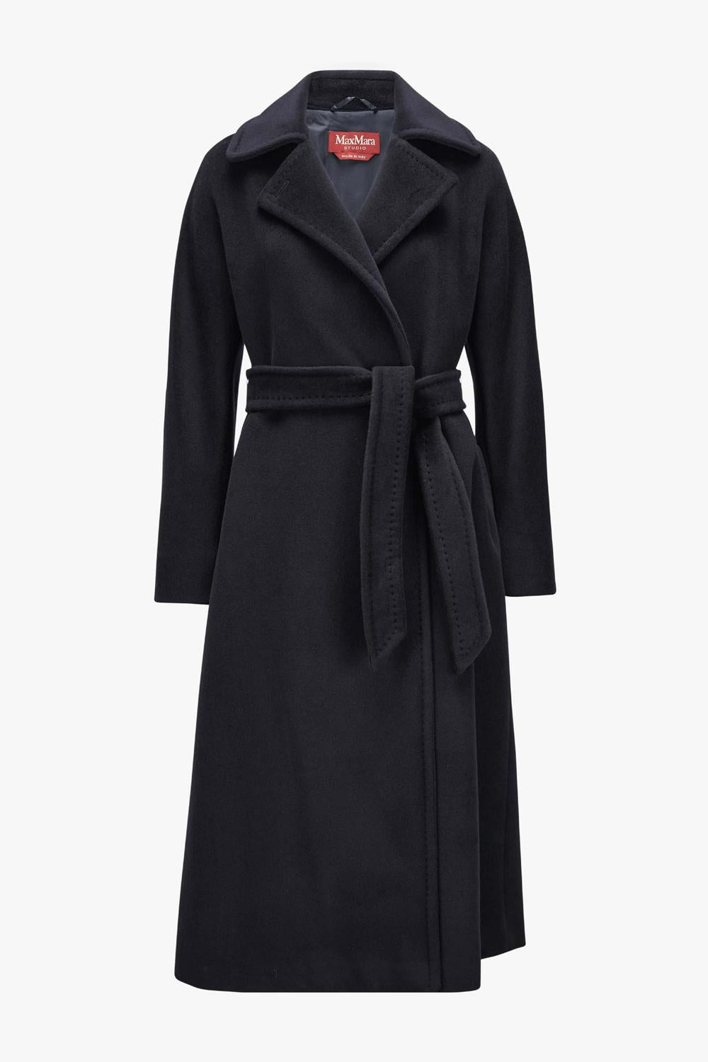 CAPPOTTO A VESTAGLIA TENZONE TENZONE 006BLU NOTTE Max Mara Studio 