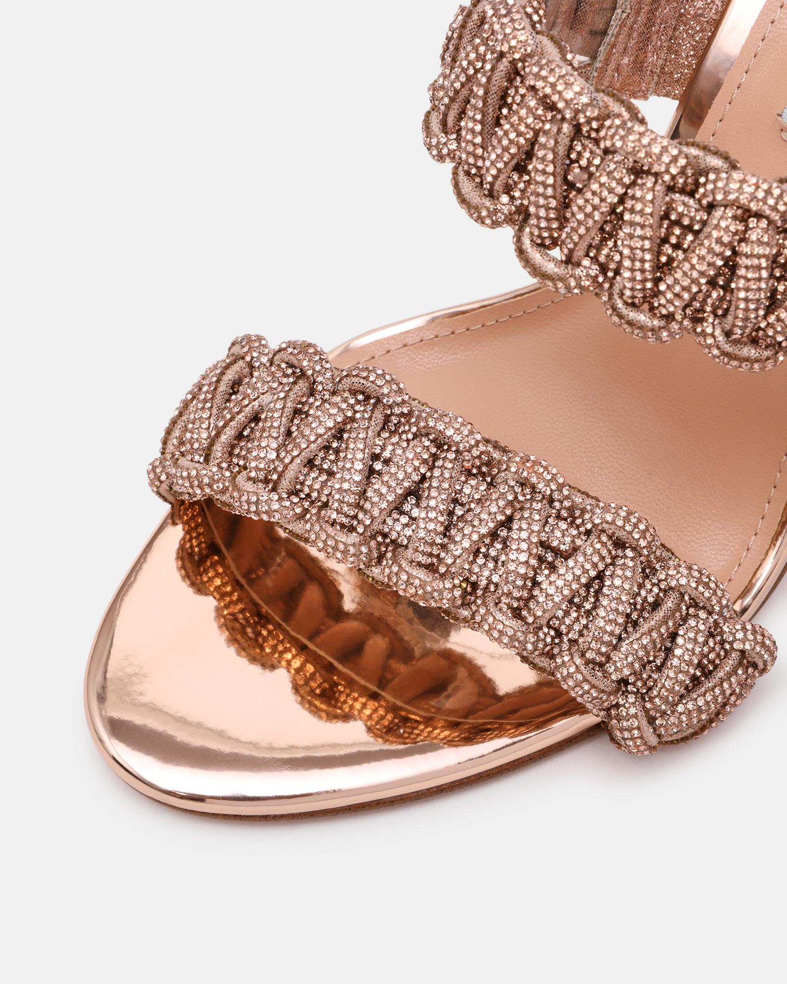 THERESIA - sandalo alto con strass THERESIA ROSE GOLD Steve Madden 