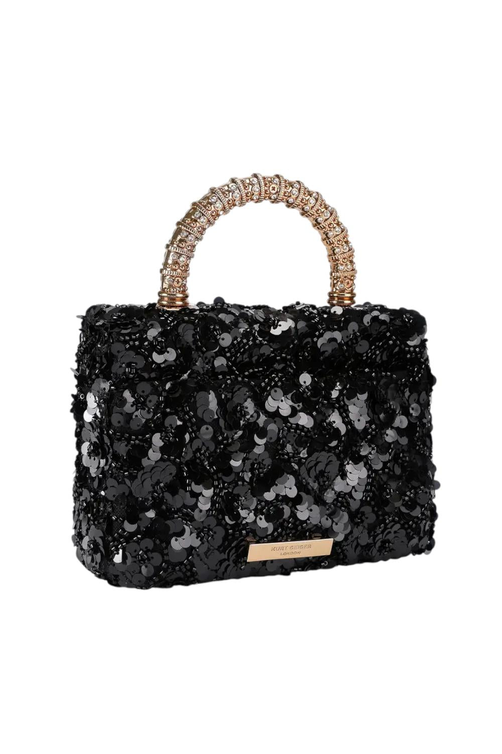 Borsa con manico mini Kensington<BR/> 2708809779 /BLACK Kurt Geiger London 