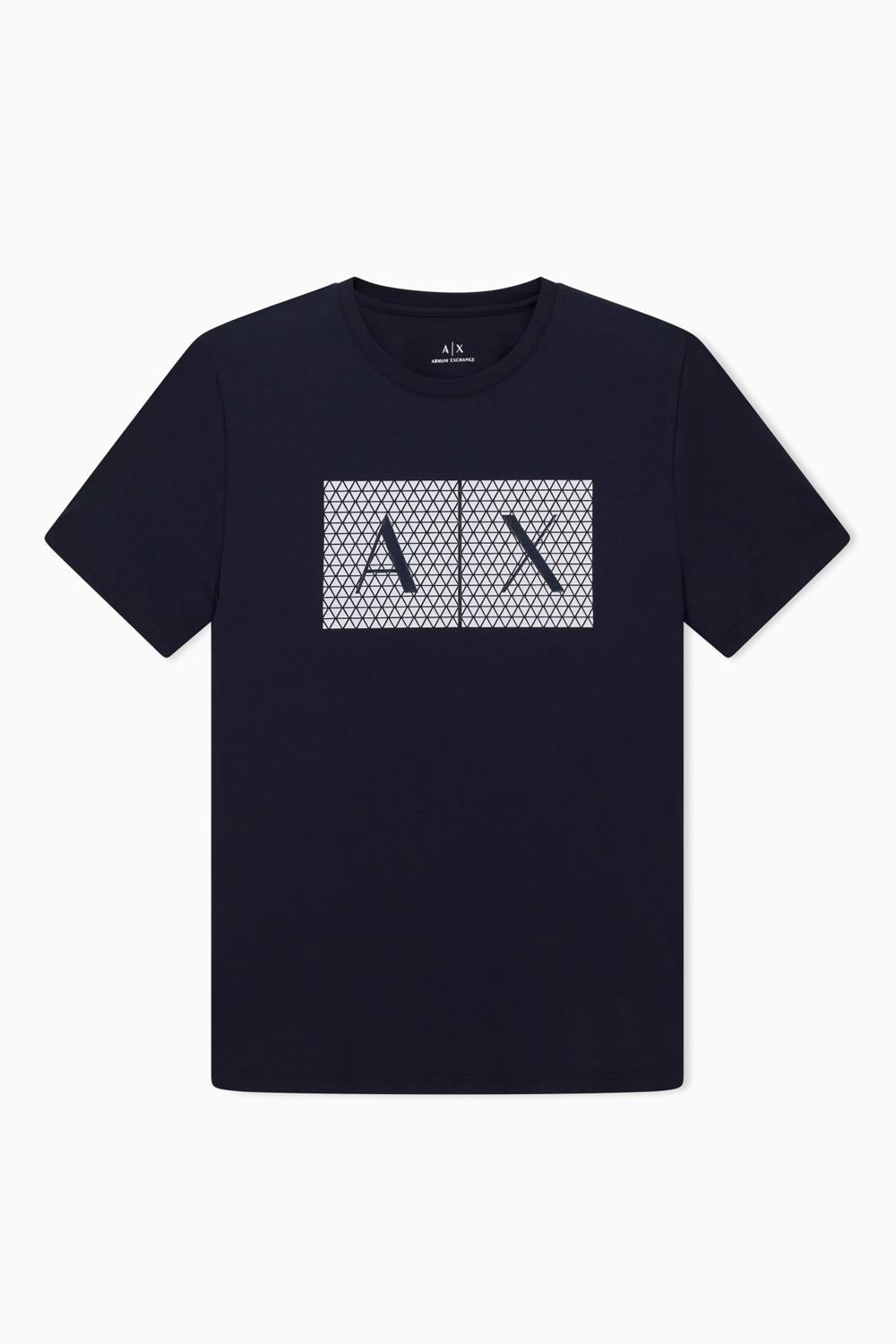 t-shirt girocollo con logo AX 8NZTCK Z8H4Z1510 Armani Exchange 