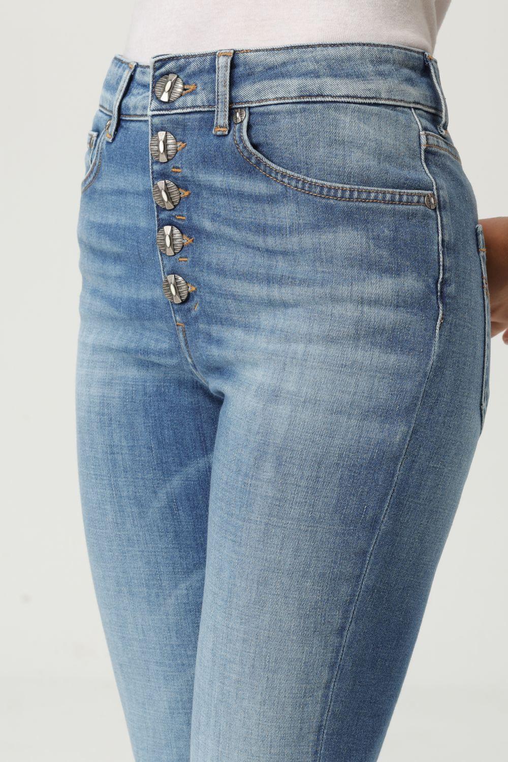 Jeans Koons Loose Fit in Denim Stretch DP268B DS0345D-LG6800 Dondup 