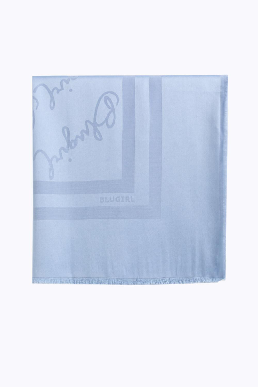 STOLA CON LOGO JACQUARD<BR/> PA5030 T030063920 Blugirl 