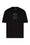 oversized cotton t-shirt with rectangular patch on the front