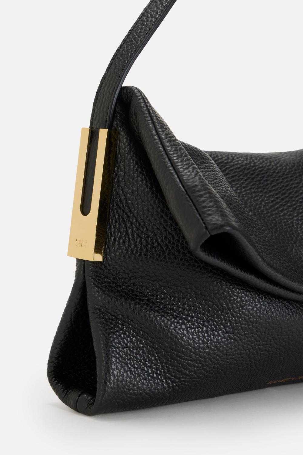 Borsa a spalla in pelle<BR/> BS48N 56E2110 Elisabetta Franchi 