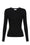 Maglia in viscosa con bande lucide