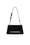 Borsa a spalla con logo Lettering