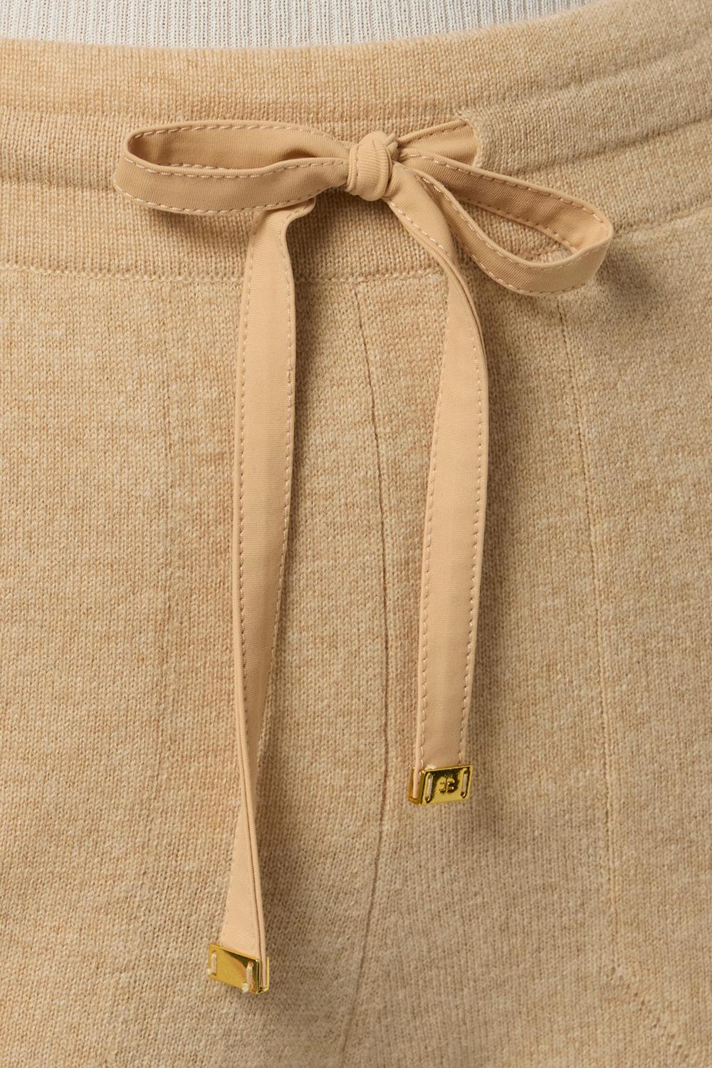 Pantaloni in misto cachemire con coulisse KP70S 57E2EN1 Elisabetta Franchi 