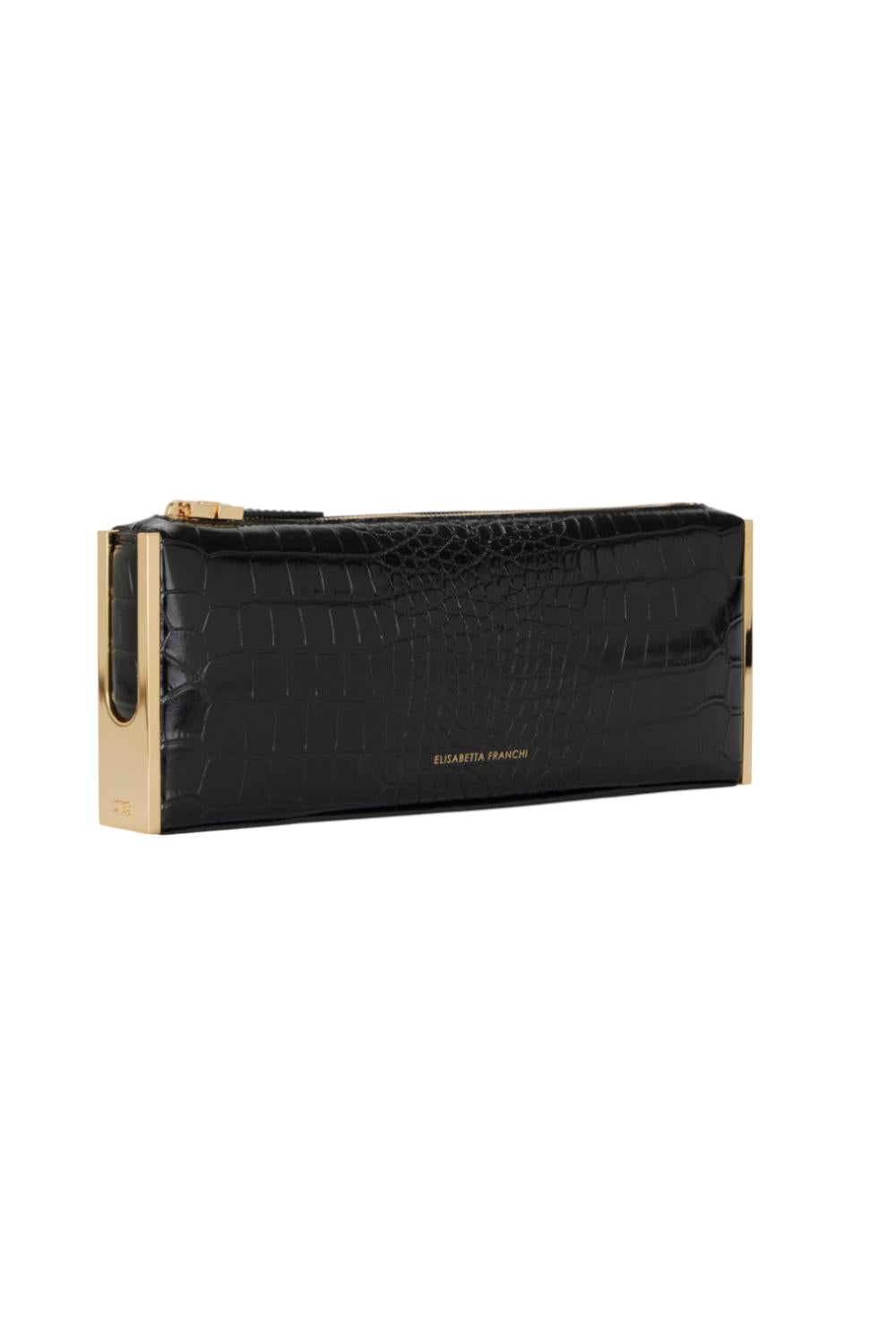 Baguette con zip<BR/> BS52A 56E2110 Elisabetta Franchi 