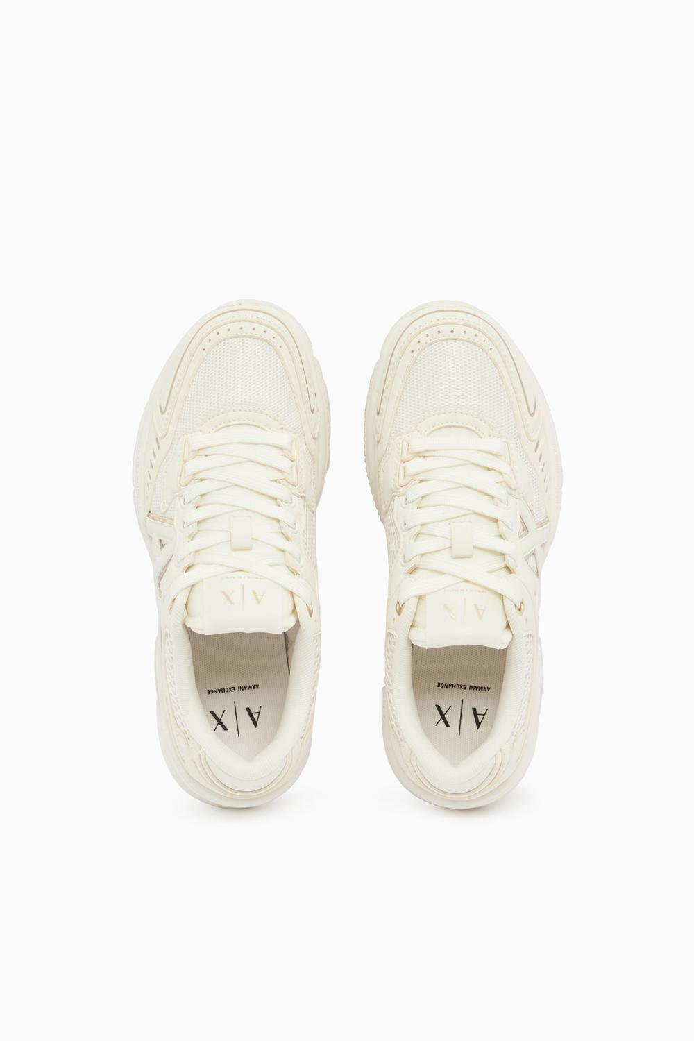 Sneakers in Microsuede e Mesh Traspirante XW002153 AF22757MZ128 Armani Exchange 