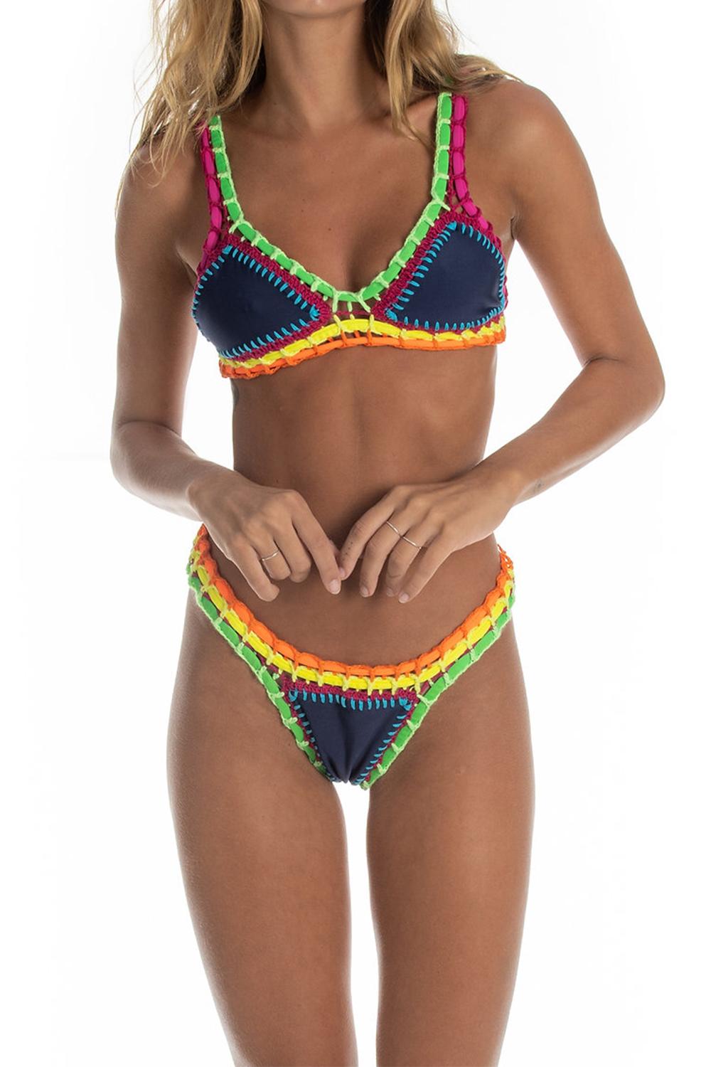  AM03AZ AMAZONASBLU/ROSA Saudade Brasilian Beachwear 