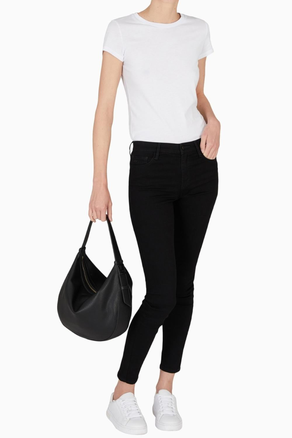 Borsa a spalla hobo con logo ASV XW000916 AF11902UC001 Armani Exchange 