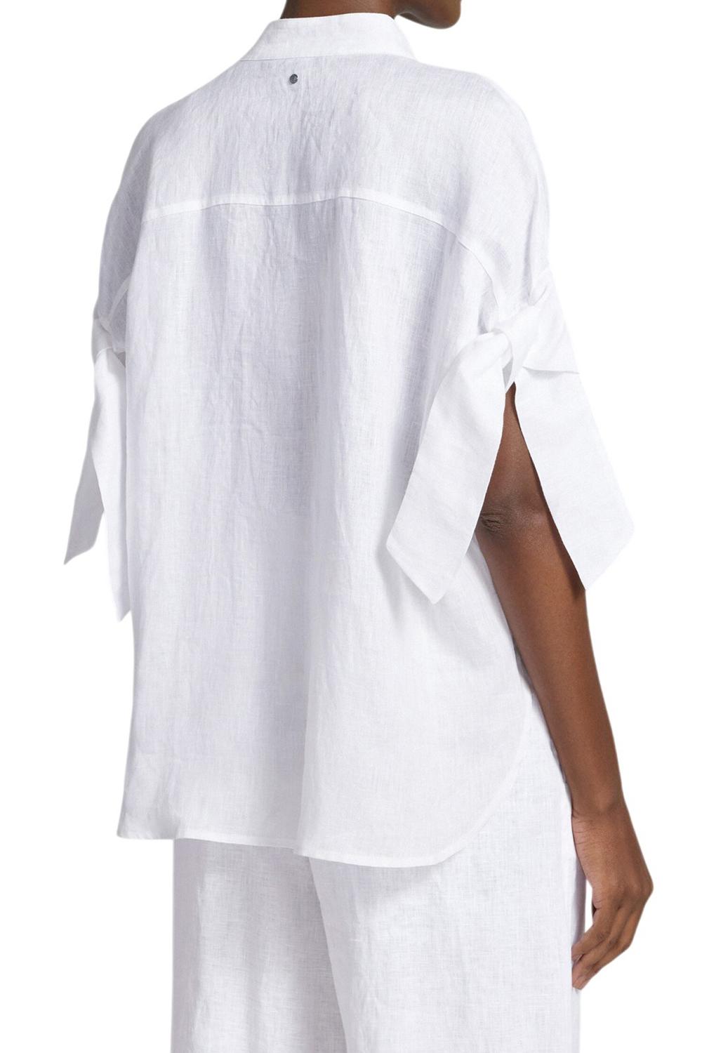 Armani Exchange camicia in lino XW001990 AF21532U0002 Armani Exchange 