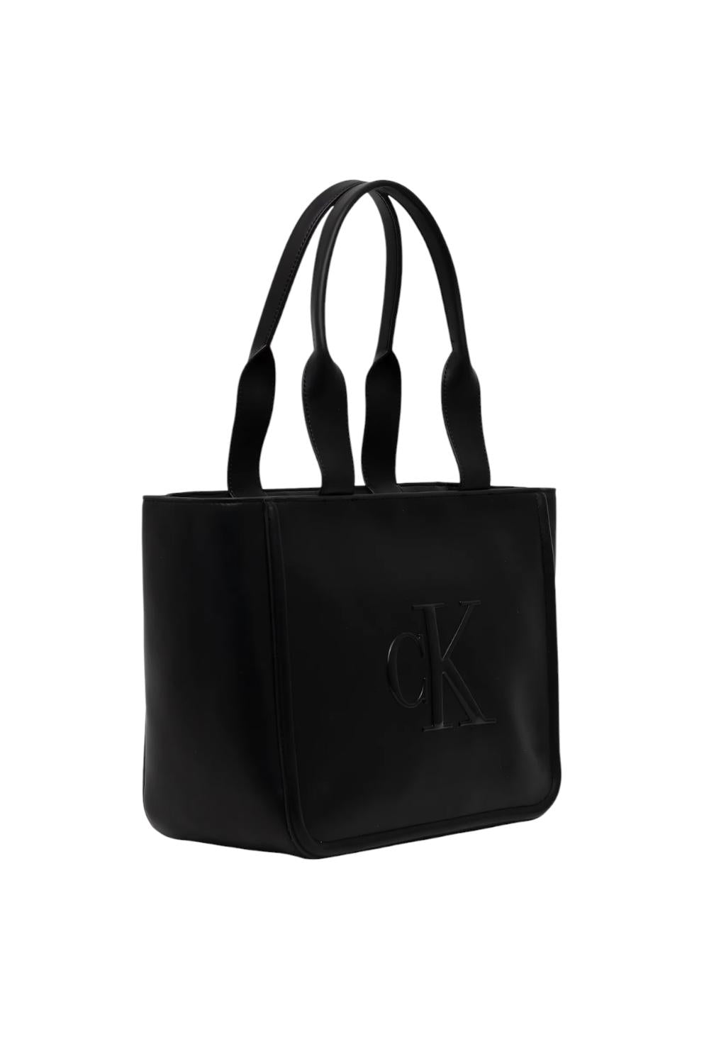 Borsa tote con logo monogramma stampato<BR/> LV04F3218G UB1 Calvin Klein 