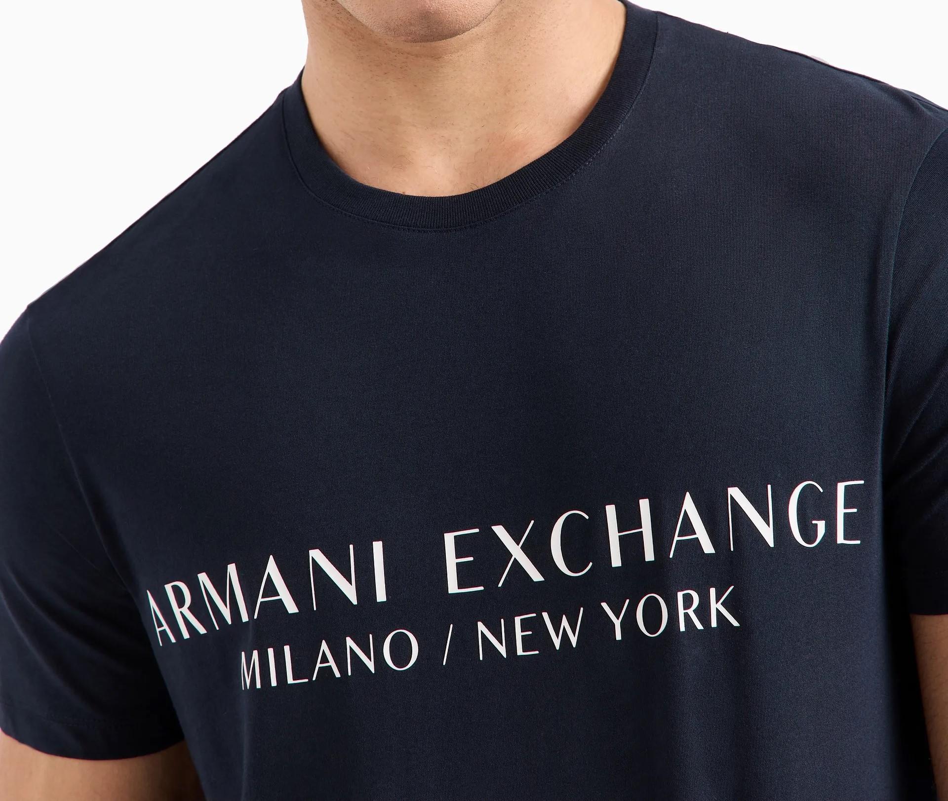 T-Shirt in Cotone con Logo 8NZT72 Z8H4Z1510 Armani Exchange 