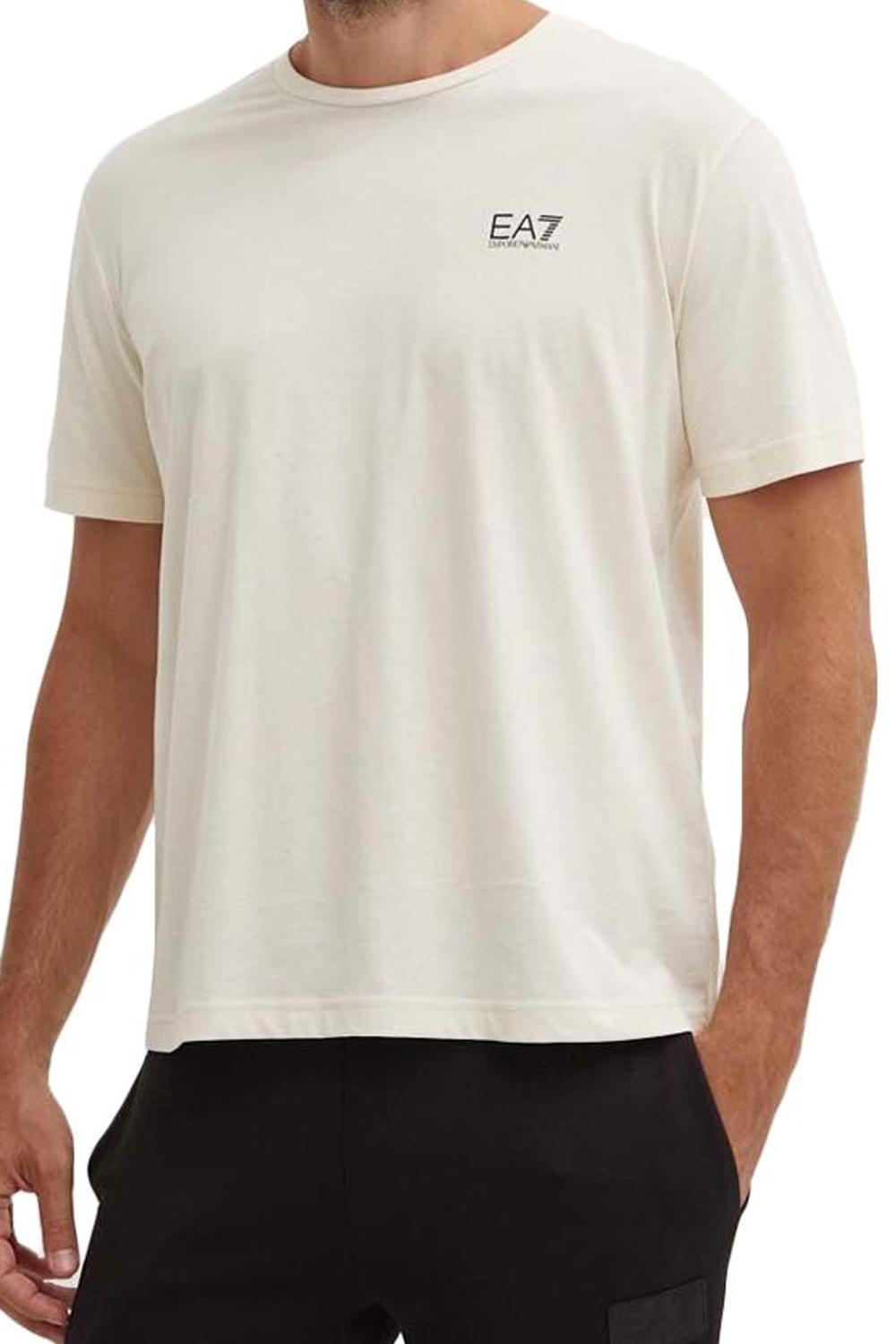 T-shirt girocollo Logo Series in jersey di cotone EA7<BR/> 8NPT18 PJ02Z1713 EA7 Emporio Armani 
