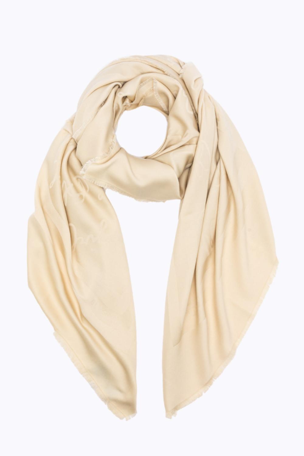 STOLA CON LOGO JACQUARD<BR/> PA5030 T030030907 Blugirl 