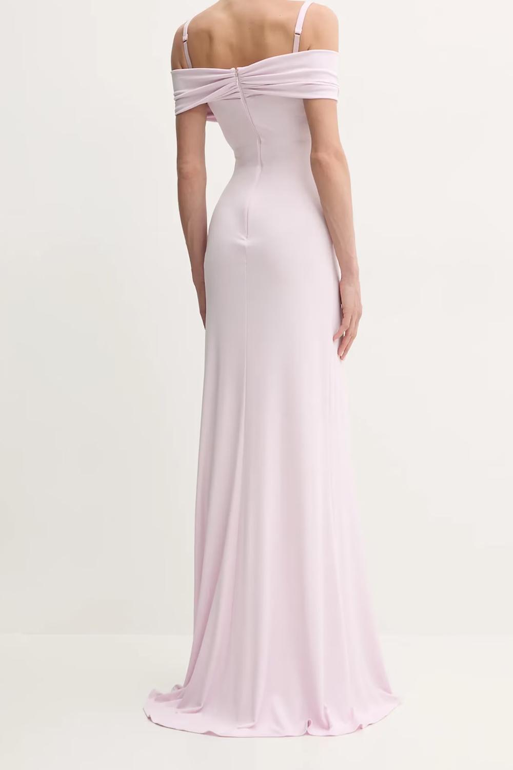 Abito Red Carpet in jersey crêpe con corsetto<BR/> ABR08 51E2544 Elisabetta Franchi 