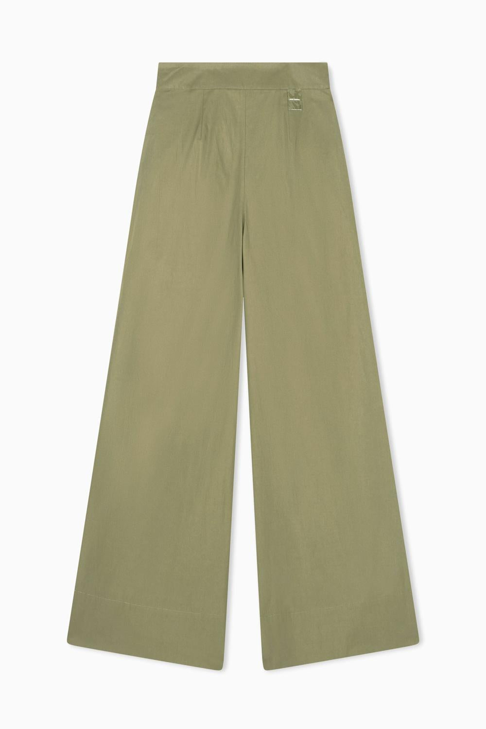 pantaloni palazzo in twill di cotone Armani Exchange XW002005 AF18863U7043 Armani Exchange 