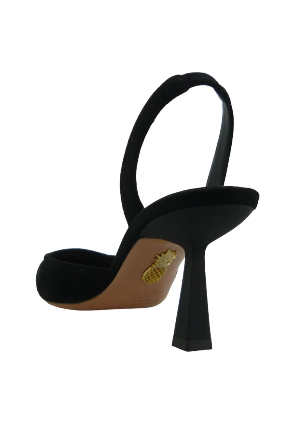 Décolleté Aquazzura Maia in Velluto AIMMIDL0 SUE000 Aquazzurra 