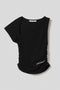 T-Shirt Asimmetrica<BR/> HMABW01507 PTTS0059NE01 Hinnominate 