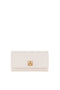 Portafoglio in materiale sintetico con scudetto in metallo<BR/> PF04A 46E2193 Elisabetta Franchi 