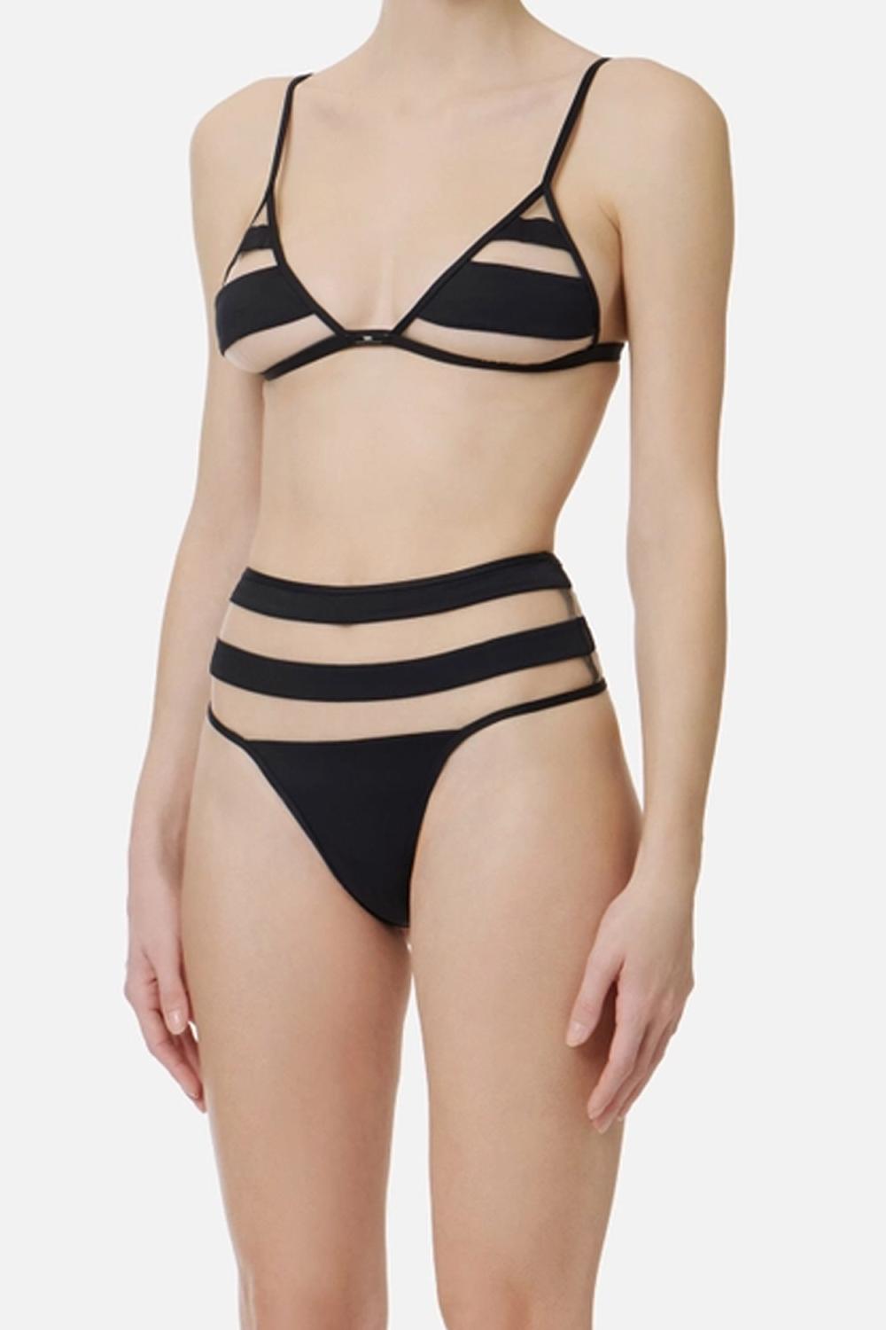 Costume due pezzi in lycra A VITA ALTA CS13M 62E2110 Elisabetta Franchi 