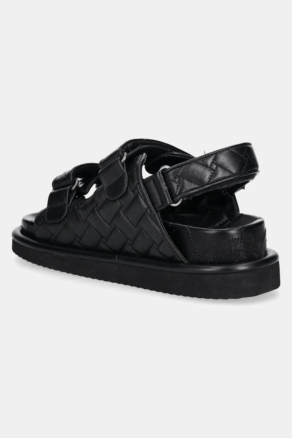 Sandali di pelle ORSON 3469600109 /BLACK Kurt Geiger London 