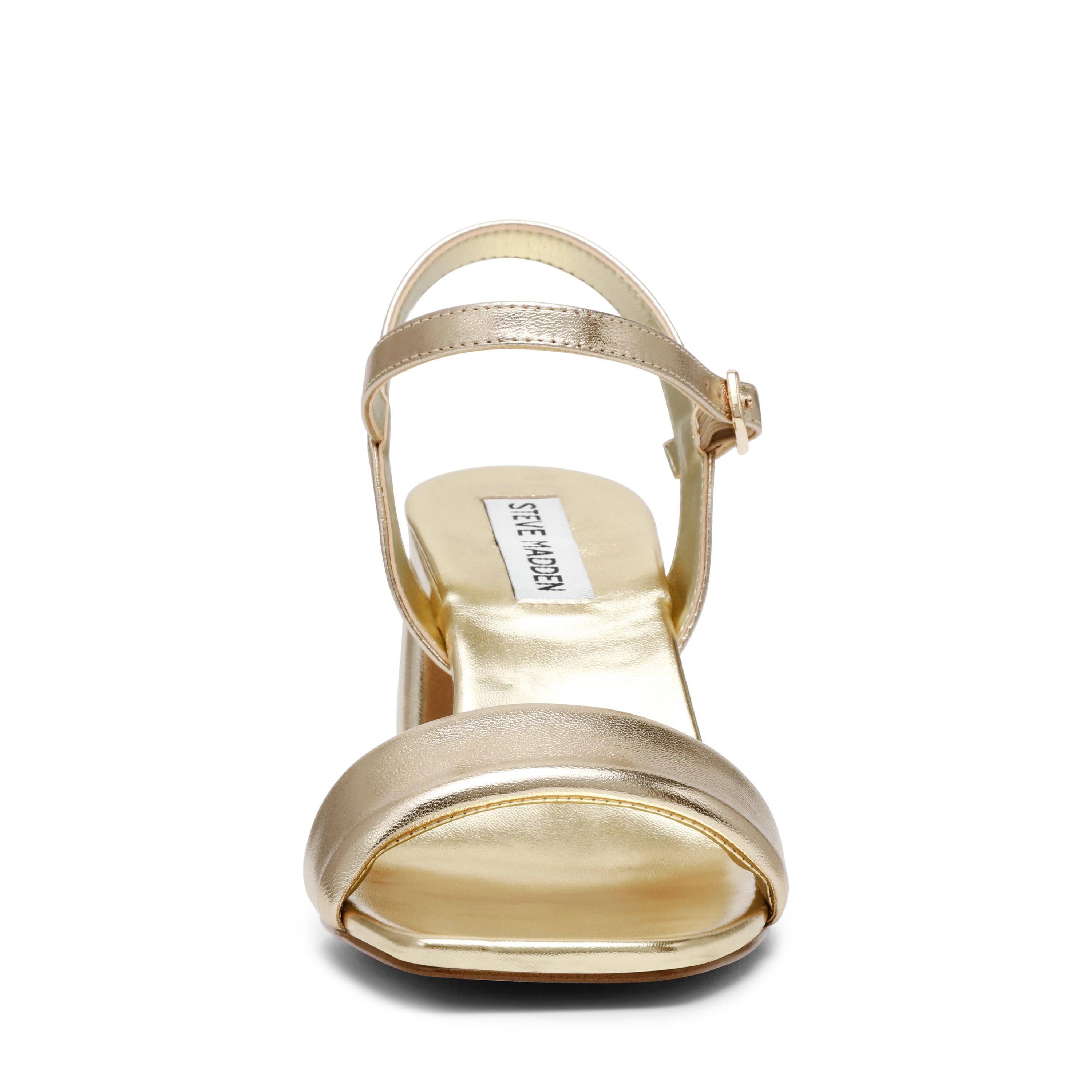  LAYNEY GOLD LEATHER Steve Madden 
