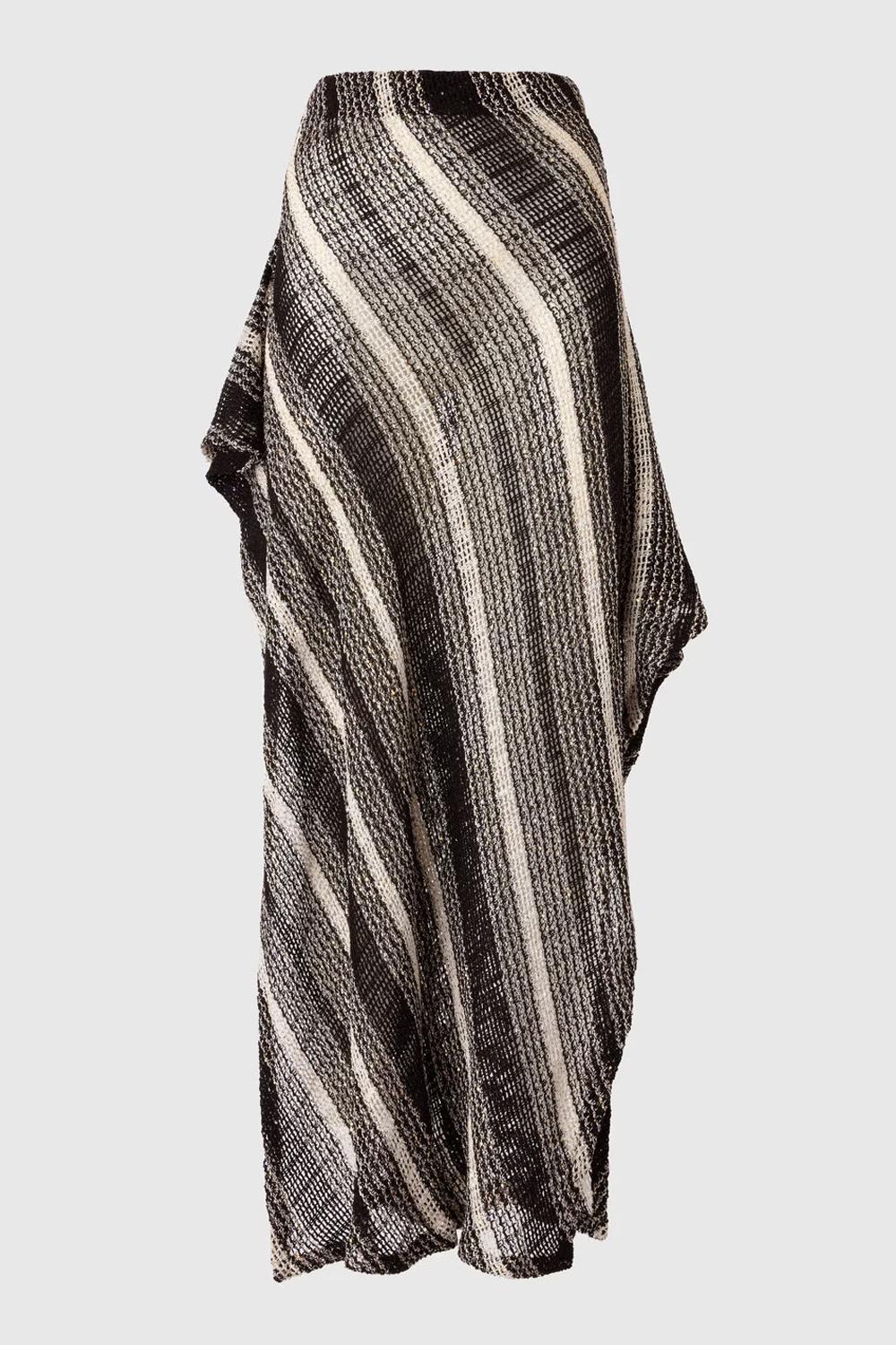 Gonna lunga da donna con aperture laterali MS26SH0C BV00J7S91SR Missoni 