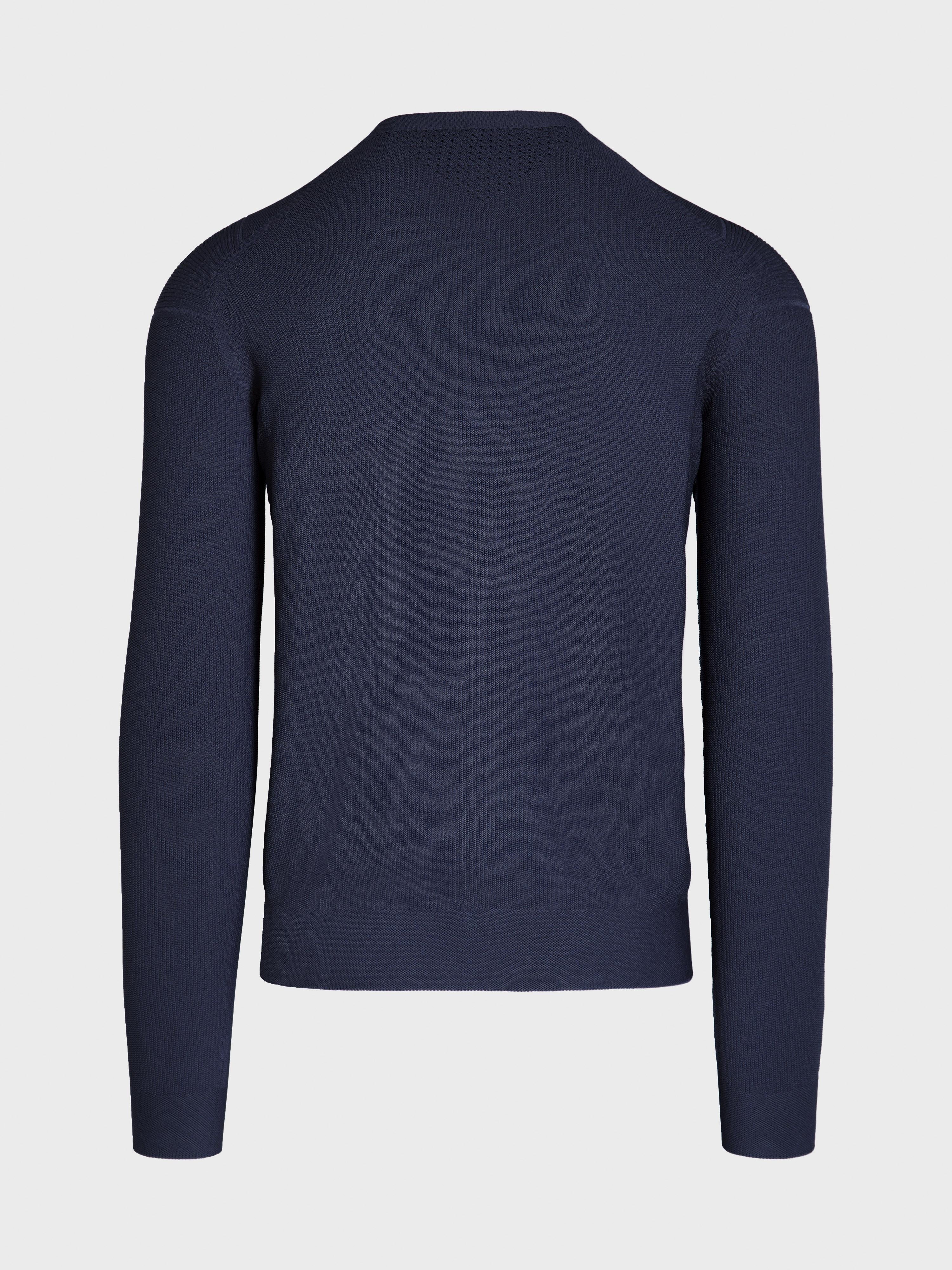 Maglione a girocollo in maglia 3D ATA24575 /013 Alpha Tauri 